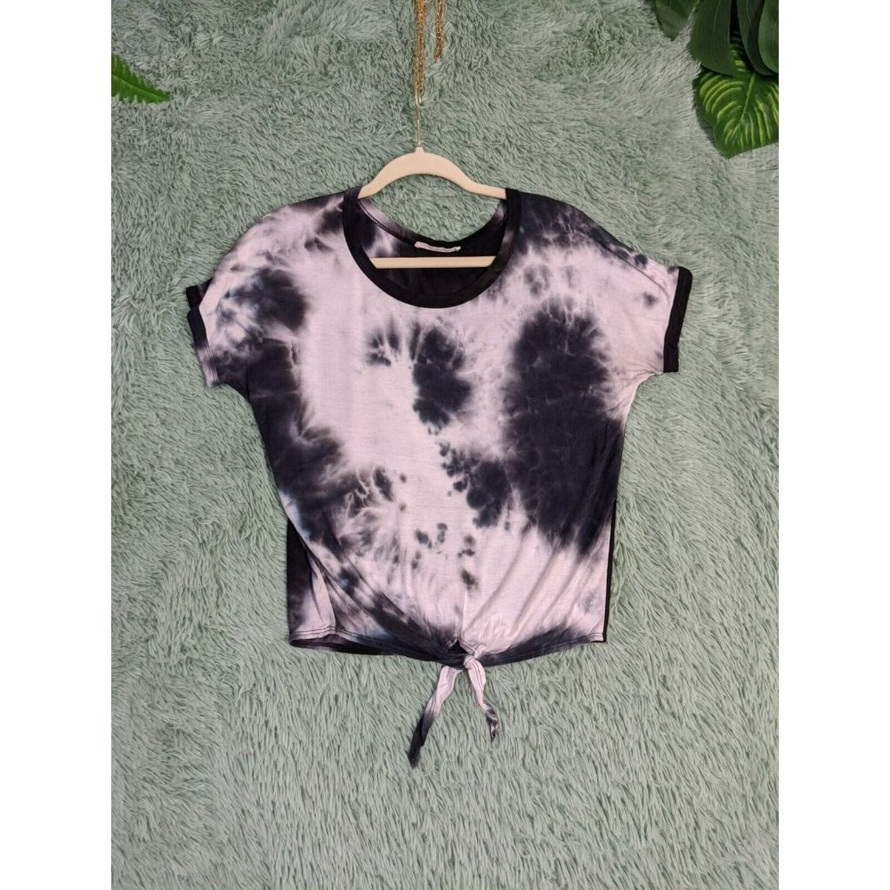 🍑Caution to the wind Colortone Tie Dye Womens knit Tee Small
